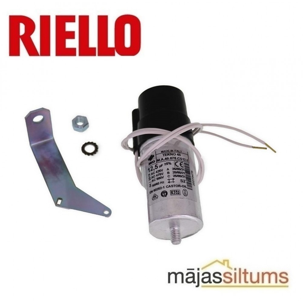 Kondensators elektromotoram Riello RL28, RS34, RL34 Kondensators elektromotoram Riello RL28, RS34, RL34