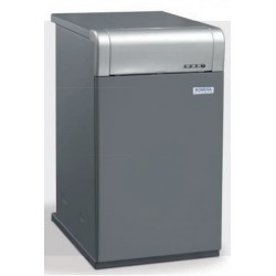 Čuguna apkures katls Clima PLUS FD-30 28,1kW, DHW heater 12,5l/min,  diesel oil burner