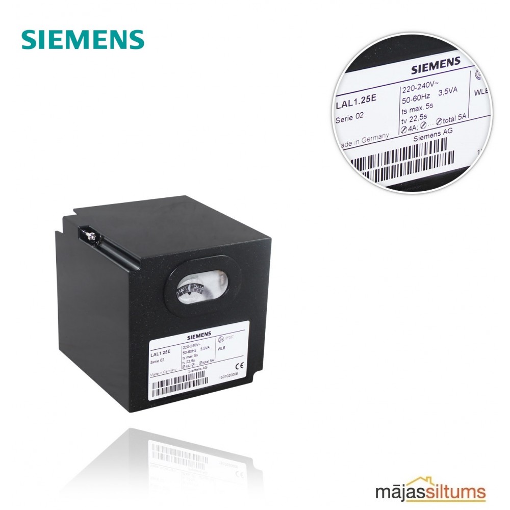 Sadegšanas kontrolieris Siemens LAL 1.25 deglim Riello P450 PN