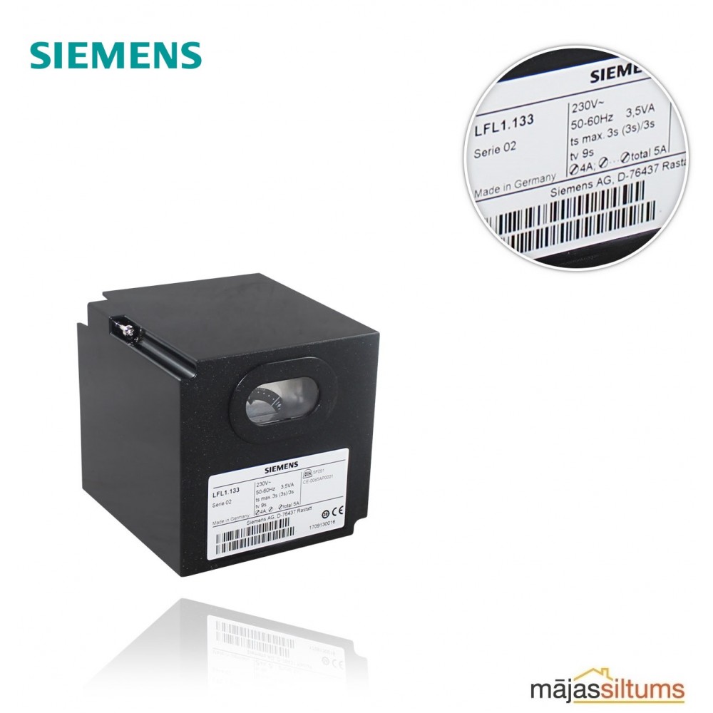 Sadegšanas kontrolieris Siemens LFL 1.133 Sadegšanas kontrolieris Siemens LFL 1.133