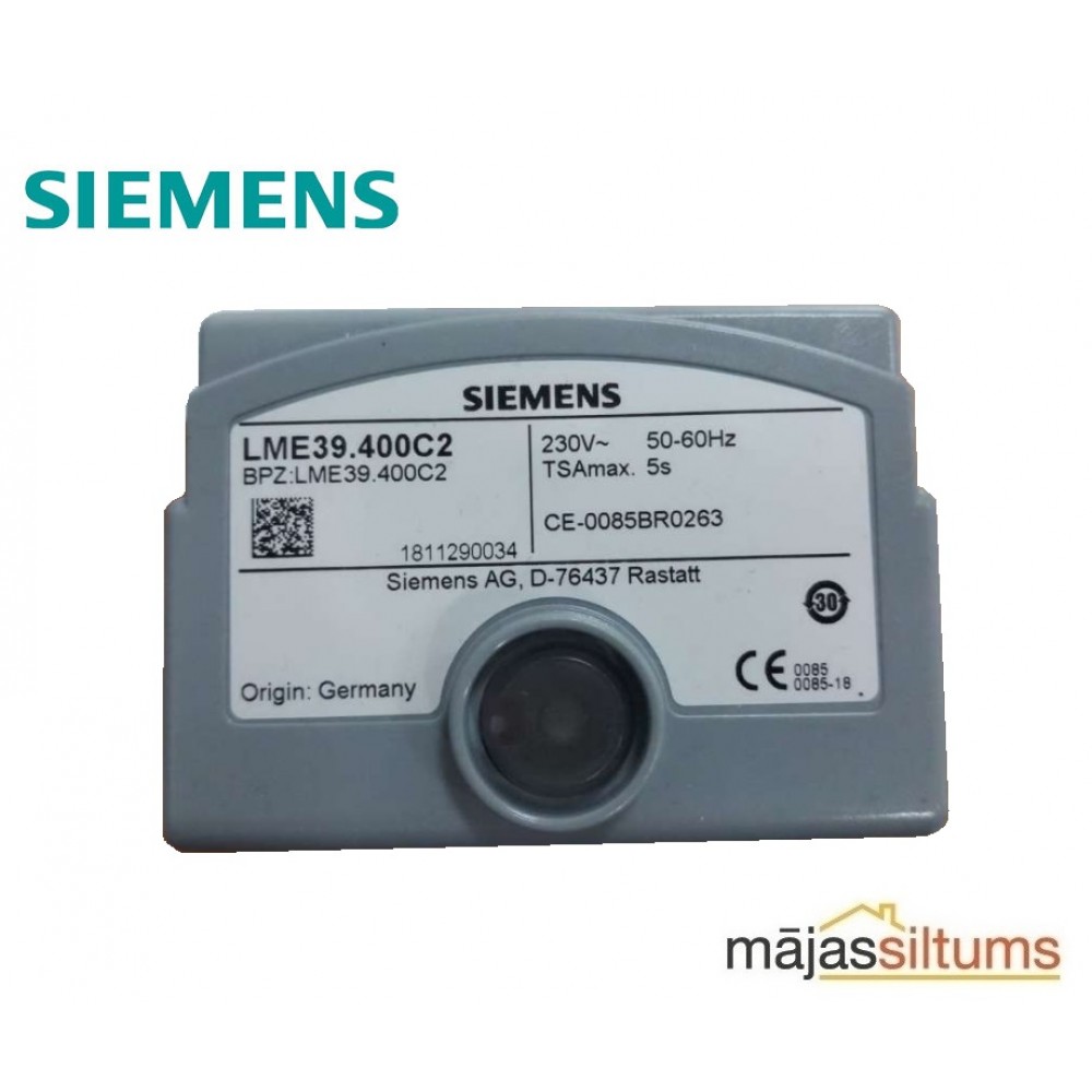 Sadegšanas kontrolieris Siemens LME39.400C2