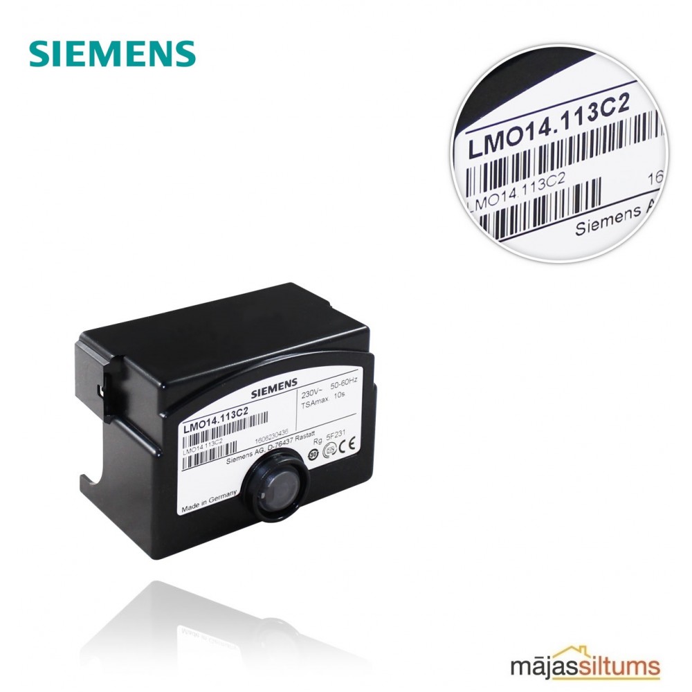 Sadegšanas kontrolieris Siemens LMO 14.113C2