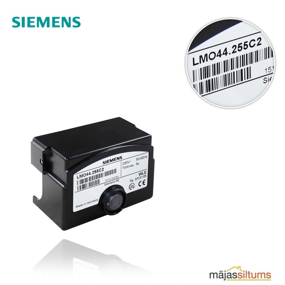 Sadegšanas kontrolieris Siemens LMO44.255C2