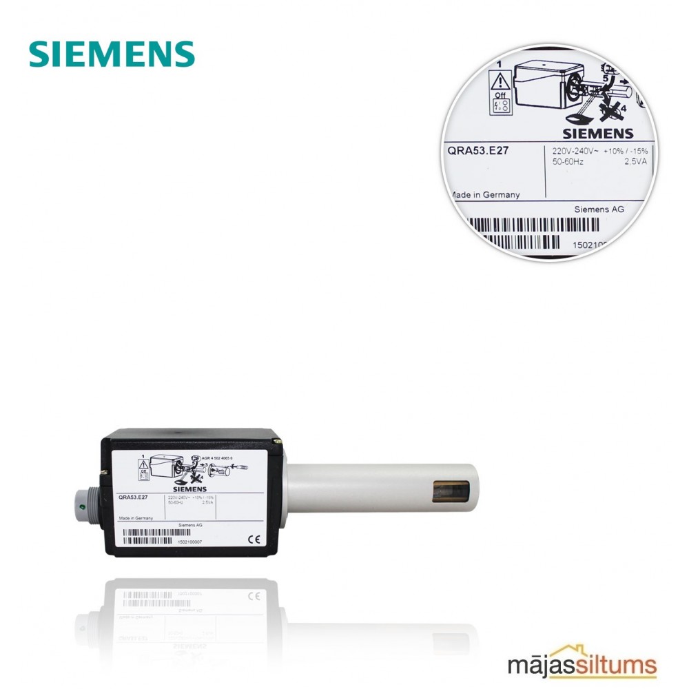 Liesmas sensors Siemens QRA53.E27