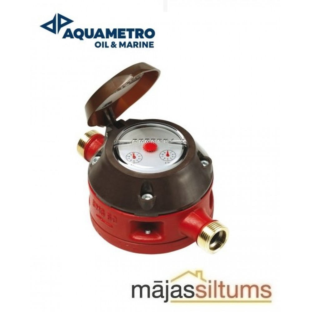 Degvielas skaitītājs Aquametro VZO15 1/2'' PN16 10-600 l/st. bez pārbaudes, bezakcīzes degvielai