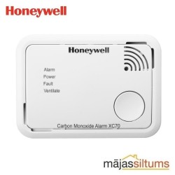 Detektors Honeywell XC70, CO (oglekļa monoksīds). 7 gadu darbība un garantija. Darbība ar baterijām.