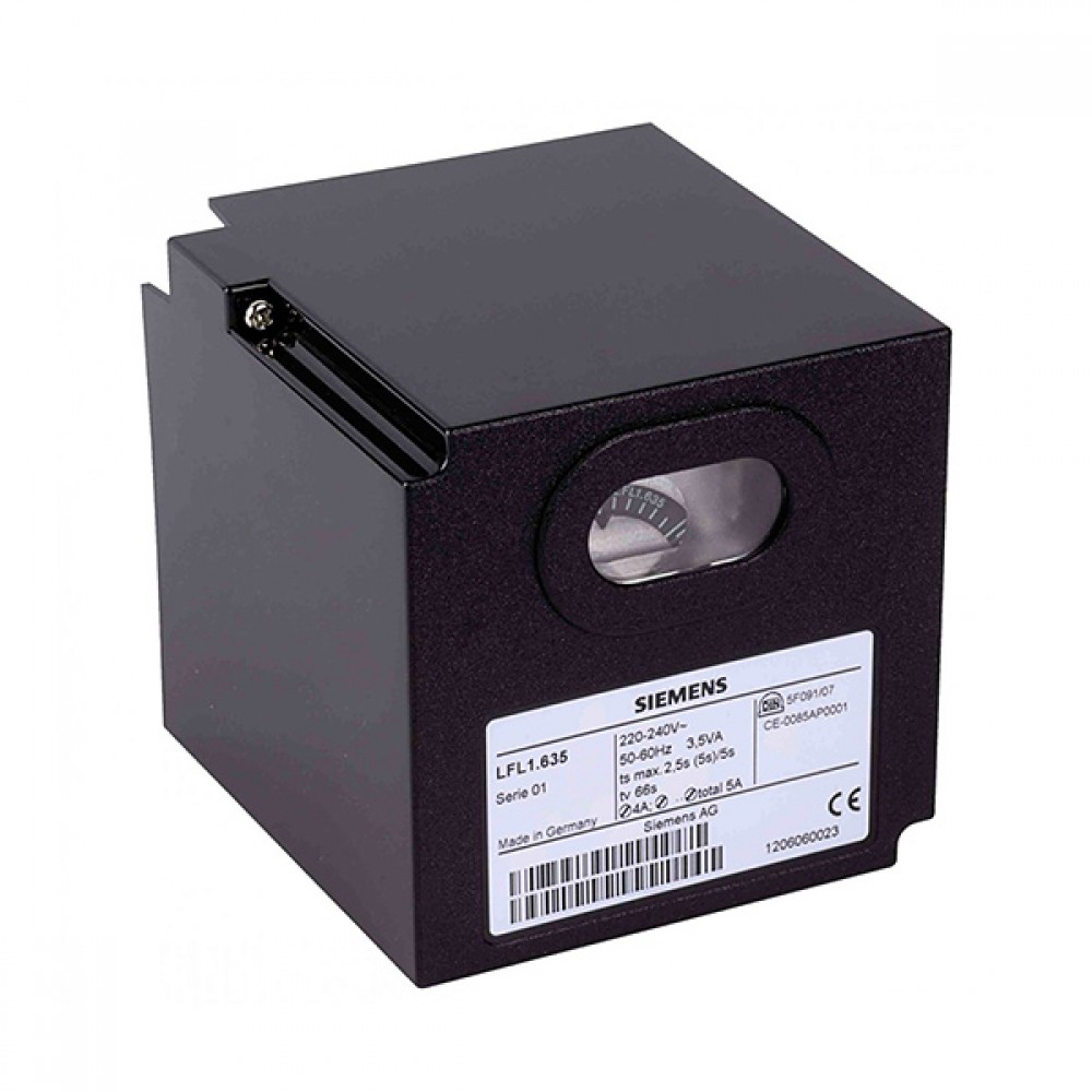 Sadegšanas kontrolieris Siemens LFL1.622-110V Sadegšanas kontrolieris Siemens LFL1.622-110V